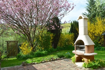 Der Garten im Frühling