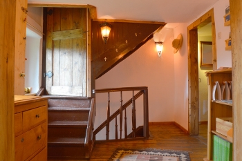 Aufgang zum Dachzimmer